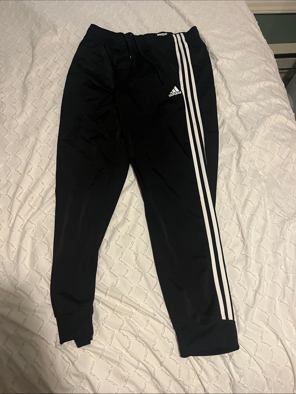 EUC adidas Black Joggers